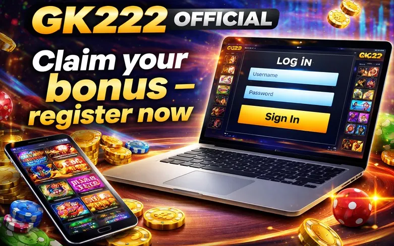 GK222 login page banner